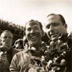 Sterling Moss after winning at Aintree